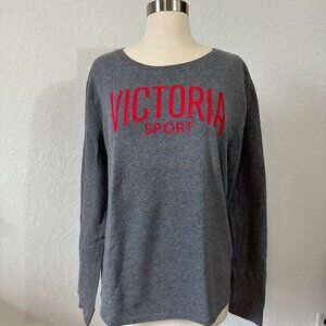 Victoria's Secret Victoria Sport M Boxy Fit Lightweight Graphic Sweatshirt